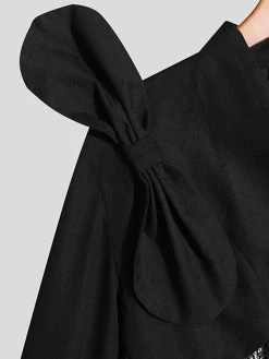 Mens Lace Patchwork Bow Tie Cropped Blazer -Incerun Shop 01093e58 2256 4422 b85d 3b59fb552417