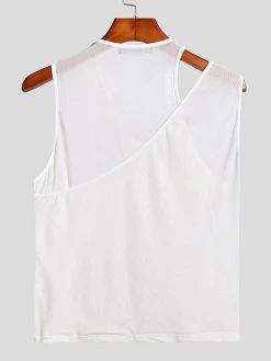 Mens Cutout Mesh See Through Tank Top 18 Mens Cutout Mesh See Through Tank Top -Incerun Shop 0281b3c1 63c2 4d8b adfc 32009ee11baa