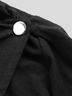 Mens Plain 100% Cotton Irregular Blouse Shawl Collar Long Cardigans -Incerun Shop 04704f42 bd43 40b2 a6eb 63b3f92c8f01