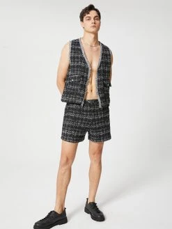 Men Casual Plaid 2 Piece Set -Incerun Shop 060335dc 1f41 409d 8e22 2873fd3e5019