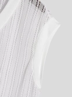 Mens Knit Hollow V-Neck Loose Sleeveless Tank -Incerun Shop 06239e06 1945 4f1f 8d39 7e9a2a3f67d7