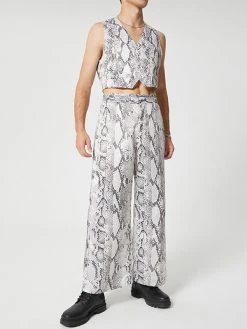 Mens Snake Pattern 2 Piece Set