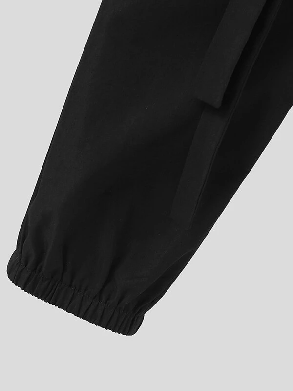 Mens Cutout Design Flap Pocket Cargo Pants 13 Mens Cutout Design Flap Pocket Cargo Pants - Image 11