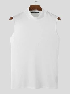 Men Turtleneck Knitted Textured Vest 24 Men Turtleneck Knitted Textured Vest -Incerun Shop 0e9e94c2 c502 47f8 9759 ec9e15292841