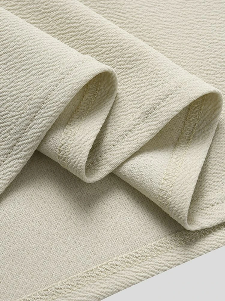 Mens V-neck Solid Color Short Sleeved T-shirt 13 Mens V-neck Solid Color Short Sleeved T-shirt - Image 11