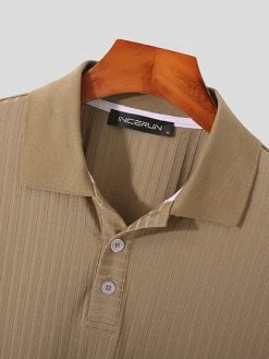 Mens Striped Quick-Dry Golf Shirt -Incerun Shop 113a204c cd0d 4228 8f79 8ca8f9bbaba3