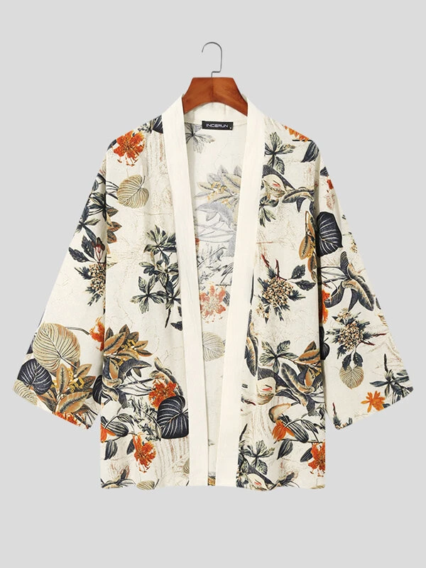 Mens Flower Print 2 Piece Set 5 Mens Flower Print 2 Piece Set - Image 3