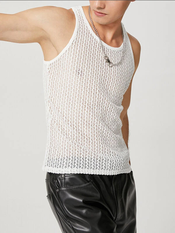 Men Leisure Mesh Vest 5 Men Leisure Mesh Vest - Image 3