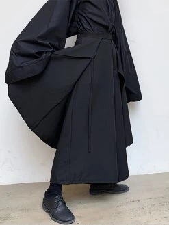 Men's Irregular Wide Leg Pants Culottes -Incerun Shop 1456aab0 de5d 477e 991c 9f8fee9daf80