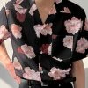 Mens Floral Print Revere Collar Short Sleeve Shirt 1 Mens Floral Print Revere Collar Short Sleeve Shirt -Incerun Shop 14ae682b 5724 4695 b9f4 8320ae79ba34