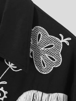 Mens Tassels Embroidered Fringe Long Sleeve Shirt 21 Mens Tassels Embroidered Fringe Long Sleeve Shirt -Incerun Shop 1504e432 995e 4994 92b9 53208b9190a9