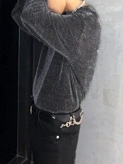 Men Shimmer Mesh Sunscreen Long Sleeve T-Shirt -Incerun Shop 1834f1e0 d516 4fd4 a8d0 99adce037ae6