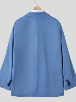 Mens Retro One Button-down Collar Blazer 12 Mens Retro One Button-down Collar Blazer -Incerun Shop 19c9890c 8375 4261 908b d9f7e1856ddf