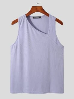 Men Knitted Pit Strip Cutout Bevel Collar Vest 11 Men Knitted Pit Strip Cutout Bevel Collar Vest -Incerun Shop 1d010407 84ac 402a 90fa 4a6100e15bd9