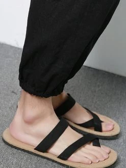 Mens Cotton Linen Solid Casual Wide Legs Harem Pants 21 Mens Cotton Linen Solid Casual Wide Legs Harem Pants -Incerun Shop 1fb1faf9 ca2b 4d55 953a de3717ad0482