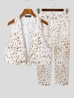 Men Leopard Print Crop Waistcoat Pants Set 11 Men Leopard Print Crop Waistcoat Pants Set -Incerun Shop 209d6149 6a61 4230 9b94 cba63d8ab3f7