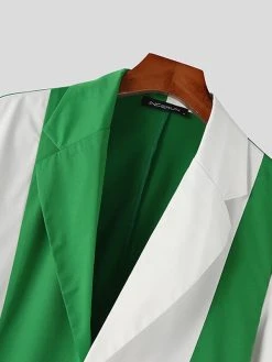 Mens Contrast Patchwork Lapel Single Breasted Casual Blazer 16 Mens Contrast Patchwork Lapel Single Breasted Casual Blazer -Incerun Shop 2502358b 93a4 4664 8b6c 5a92f0939c8c