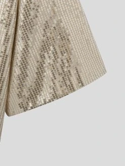 Mens Sequin Sparkle Glitter Patchwork Shirt -Incerun Shop 262023b1 b280 46eb b0c3 3bfb956260f0