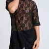 Mens Rose Lace Transparent Flower Pattern Thin Sexy Plain Robs -Incerun Shop 26b7a328 3f36 43c9 b248 a336147f5d2b