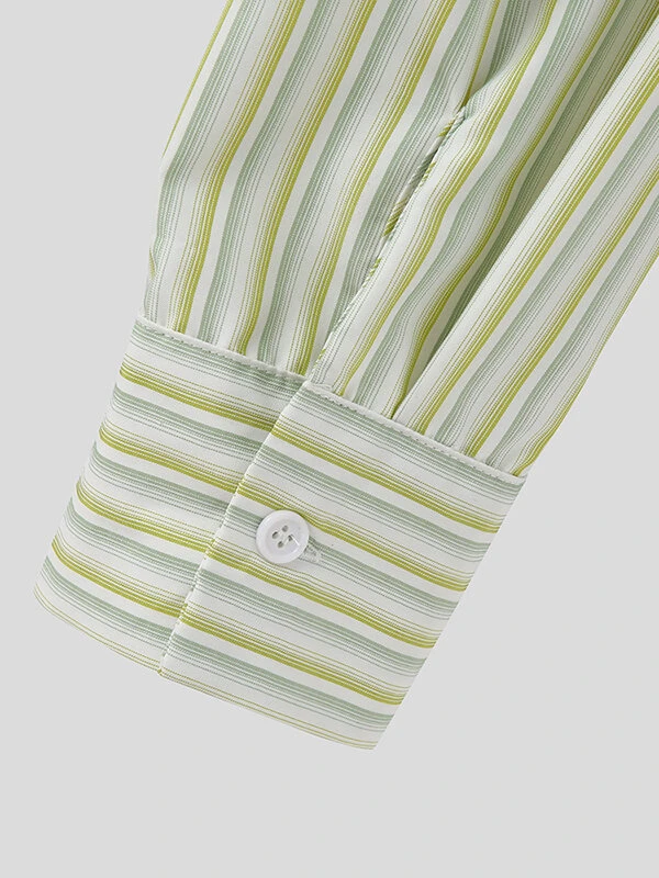 Mens Japan Striped Bowknot Long Sleeve Shirt 14 Mens Japan Striped Bowknot Long Sleeve Shirt - Image 12