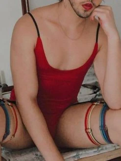 Mens Sexy Sleeveless Sling Triangle Bodysuit -Incerun Shop 2ce1ca19 cd00 4f66 abbc 40078d3fbe1e