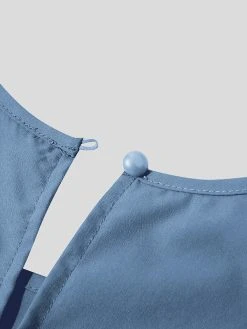 Mens Cutout Sleeves Round Neck Loose T-shirts -Incerun Shop 2d56915e 2017 4f4b b84c 3c33ff2a87a7