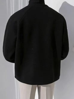 Mens Solid Snap Button Raglan Sleeve Casual Jacket 15 Mens Solid Snap Button Raglan Sleeve Casual Jacket -Incerun Shop 2d5ee0fb df2a 4091 9281 fd061b1c54b7