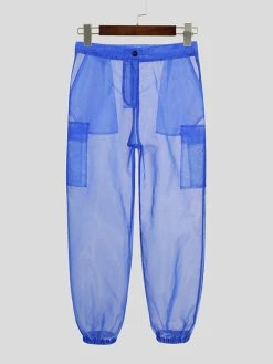 Men's Sexy See Through Mesh Pocket Pants 16 Men's Sexy See Through Mesh Pocket Pants -Incerun Shop 2e7d2187 a9e3 4829 a961 b0d3ca50f6e0