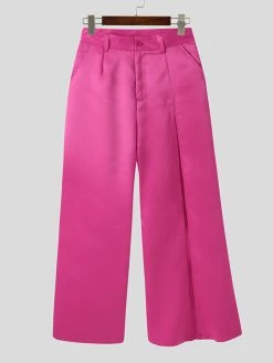 Men Satin Sexy Split Cutout Leg Pants 19 Men Satin Sexy Split Cutout Leg Pants -Incerun Shop 2fb0f568 29cf 4a5e 9d66 233e93e9796b