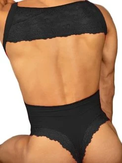 Mens Lace Trim Solid Color Sleeveless Jumpsuit 18 Mens Lace Trim Solid Color Sleeveless Jumpsuit -Incerun Shop 3060867e 782a 4f3b bdc2 ec3bd64ec7a7