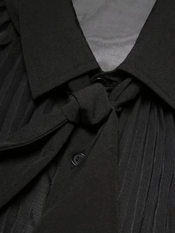 Mens Casual Tie See-through Pleated Shirts -Incerun Shop 33348855 7c5d 41b6 9eb0 c268ebc519d0