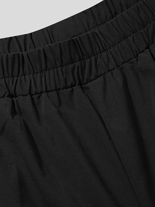 Mens Waist Tie Short Sleeve Shorts Blazer Set 10 Mens Waist Tie Short Sleeve Shorts Blazer Set - Image 8