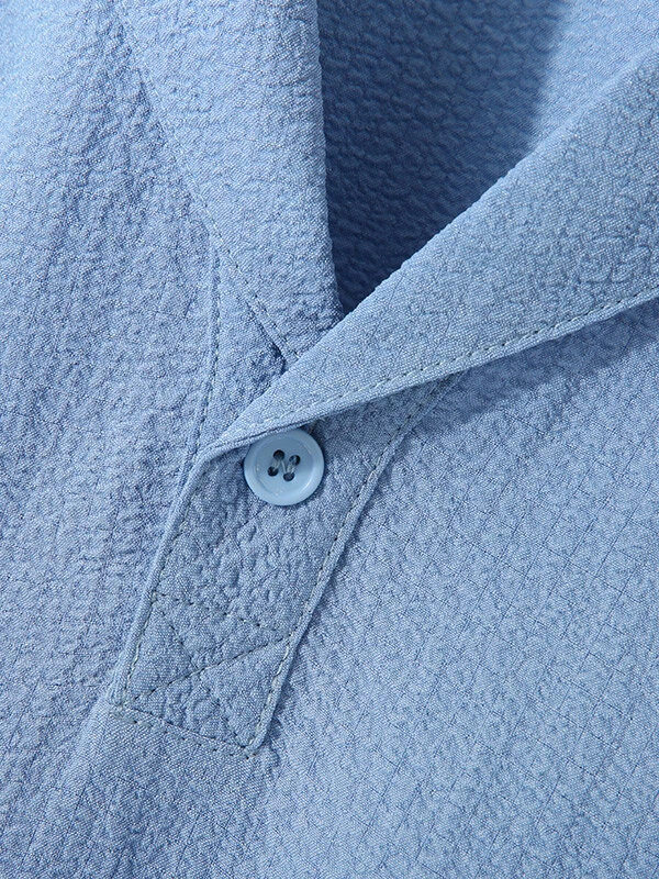 Mens Textured Shawl Collar Two Pieces Outfits 8 Mens Textured Shawl Collar Two Pieces Outfits - Image 6