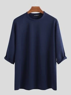 Summer Mens Baggy Loose Long Sleeve Casual T-shirts -Incerun Shop 373fedd0 127e 46e9 8825 656894a396f2