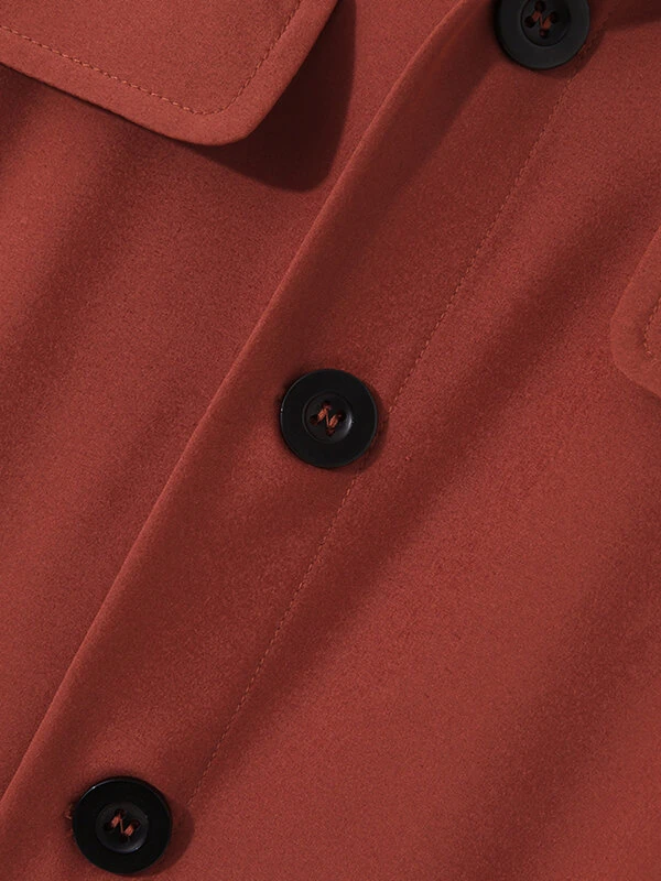 Mens Belted Long Sleeve Casual Jumpsuit 9 Mens Belted Long Sleeve Casual Jumpsuit - Image 7