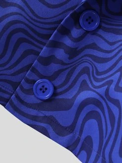 Mens Swirl Print Blazer 2 Pieces Outfits -Incerun Shop 382f8388 3b12 4f7c bb6b a1f50a64009e