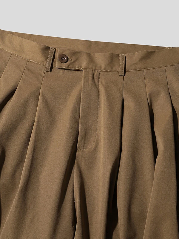 Men Casual Solid Color Wide-leg Pants 10 Men Casual Solid Color Wide-leg Pants - Image 8