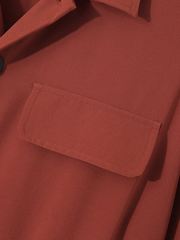 Mens Belted Long Sleeve Casual Jumpsuit 10 Mens Belted Long Sleeve Casual Jumpsuit - Image 8