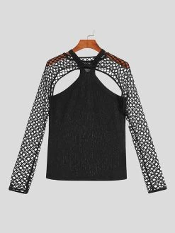 Men Mesh See Through Vest T-Shirt Set 17 Men Mesh See Through Vest T-Shirt Set -Incerun Shop 3c93ab3e f646 494a 8341 8cf403958841