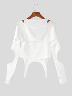 Mens Solid Cutout Tank T-shirt Two Pieces Outfits 17 Mens Solid Cutout Tank T-shirt Two Pieces Outfits -Incerun Shop 3d6b0acb 71b1 4313 8f5b 6ef99d8b8cd3