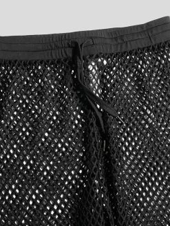 Men See Through Mesh Elastic Waist Drawstring Pants 13 Men See Through Mesh Elastic Waist Drawstring Pants -Incerun Shop 3e176fdd 5a6b 4576 8db0 54491711813a