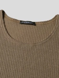 Mens Loose Round Neck Sleeveless Sweater Vest 22 Mens Loose Round Neck Sleeveless Sweater Vest -Incerun Shop 3f258bf6 f237 473f 92d7 9405cfec9d7e