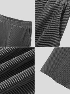 Mens Textured Striped Straight Loose Fit Pants 24 Mens Textured Striped Straight Loose Fit Pants -Incerun Shop 41cf7e41 9bf7 4488 ad53 8ab161217acc