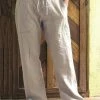 Men's Cotton Linen Casual Loose Pants -Incerun Shop 41dda8ba 21d6 4205 9b22 7d0ce376b364