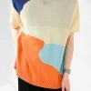 Mens Color Block Patchwork Short Sleeve T-Shirt -Incerun Shop 42321f73 5189 4c05 bbdd 131049c110d4