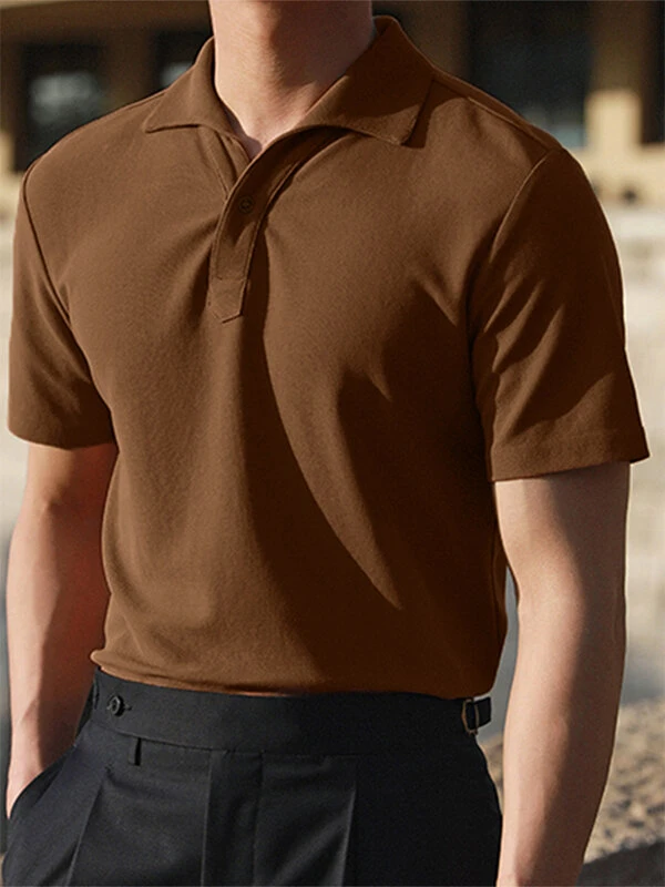 Mens Slim Short Sleeve Shirt 4 Mens Slim Short Sleeve Shirt - Image 3