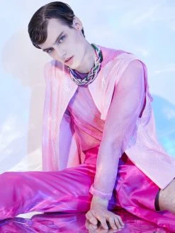 Men Satin Sexy Split Cutout Leg Pants 15 Men Satin Sexy Split Cutout Leg Pants -Incerun Shop 449a7579 97d2 4fd6 9ad2 a01ca96a6ce3