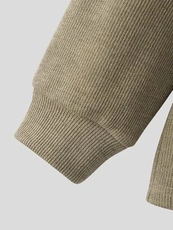 Mens Solid Knit Quarter Zip Long Sleeve Golf Shirt 18 Mens Solid Knit Quarter Zip Long Sleeve Golf Shirt -Incerun Shop 481e44bf 9807 448d b4c3 91bfdf641939