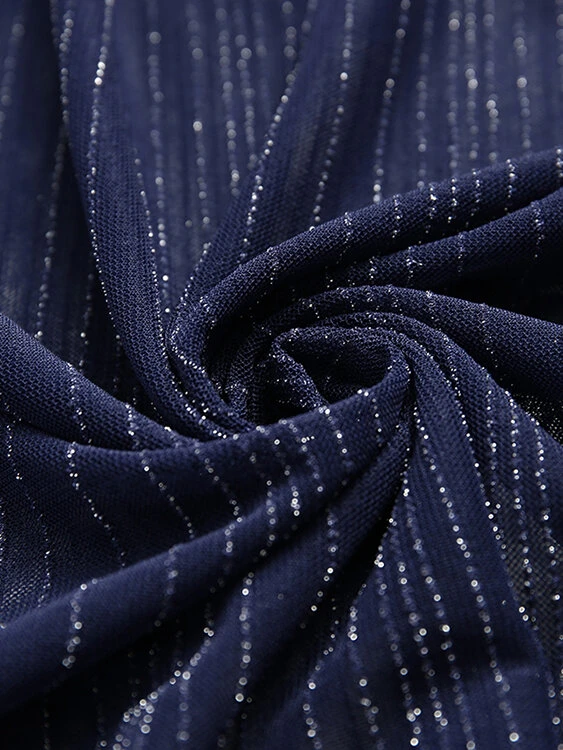 Mens Striped Mesh See Through T-Shirt 10 Mens Striped Mesh See Through T-Shirt - Image 8