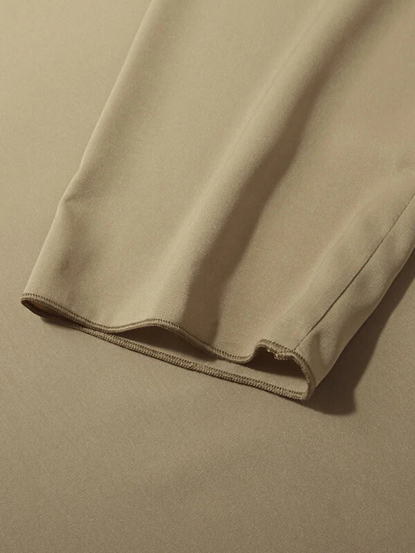 Mens Solid Notch Neck Crew Neck Casual T-shirt 11 Mens Solid Notch Neck Crew Neck Casual T-shirt - Image 9